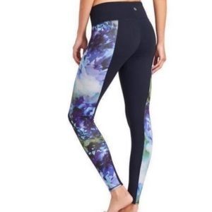 Athleta | Bloom Chaturanga Watercolor Floral Leggings